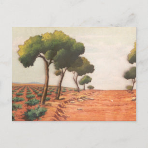 DON QUIXOTE - de animatieachtergrond van de Cartoo Briefkaart