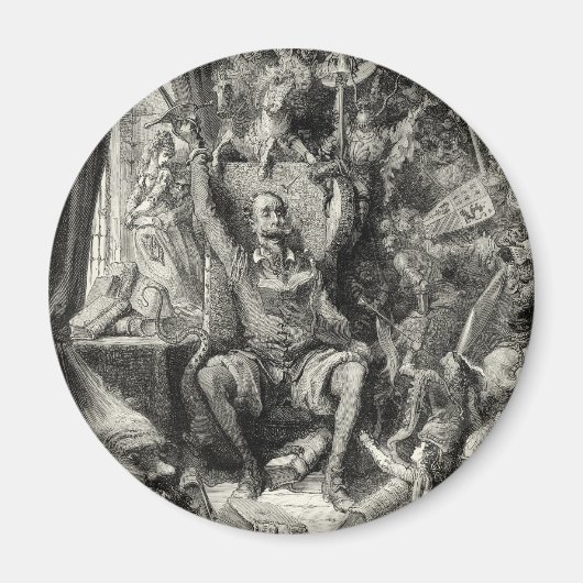 Don Quixote de la Mancha Magneet (Voorkant)