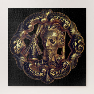 Don Quixote en de Windmill Legpuzzel