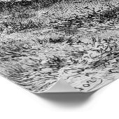 Don Quixote en de windmolens Poster (Hoek)