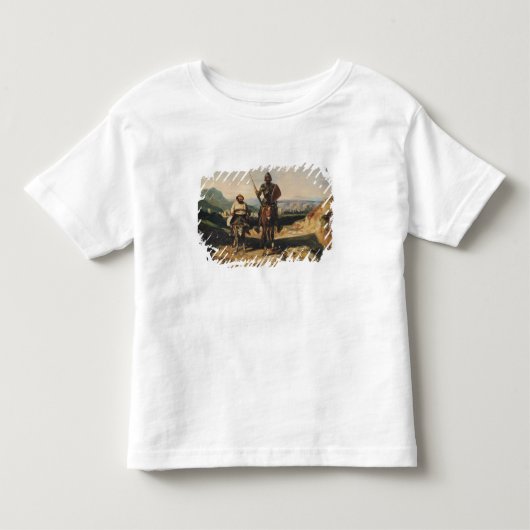 Don Quixote en Sancho Kinder Shirts (Voorkant)