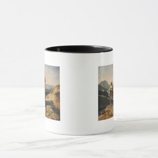 Don Quixote en Sancho Mok (Midden)