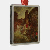 Don Quixote en Sancho Panza, c.1865 Metalen Ornament (Rechts)