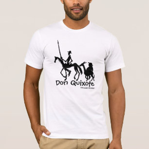 Don Quixote en Sancho Panza grafische T-shirt