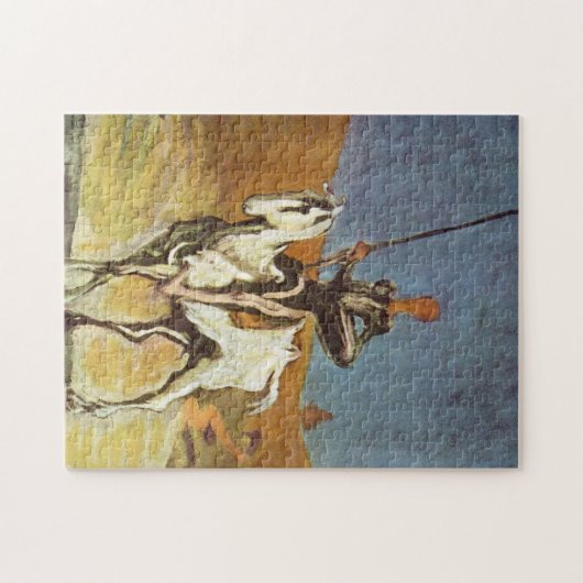 "Don Quixote en Sancho Panza" Legpuzzel (Horizontaal)