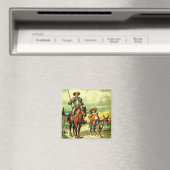 Don Quixote en Sancho Panza Magneet (Insitu (Vaatwasser))
