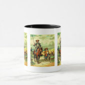 Don Quixote en Sancho Panza Mok (Midden)