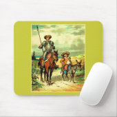 Don Quixote en Sancho Panza Muismat (Met muis)
