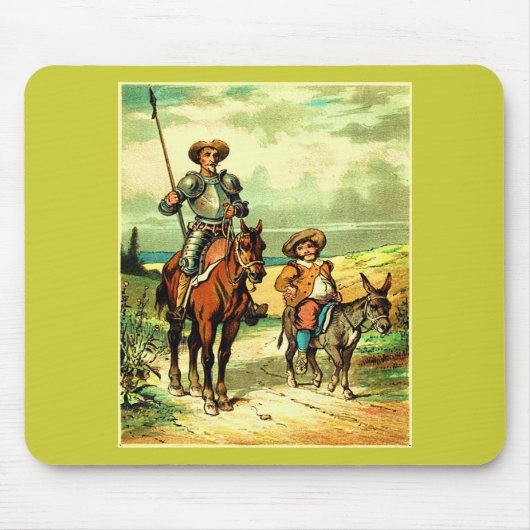 Don Quixote en Sancho Panza Muismat (Voorkant)