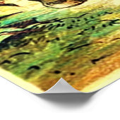 Don Quixote en Sancho Panza Poster (Hoek)