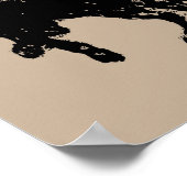 Don Quixote en Sancho Panza Poster (Hoek)