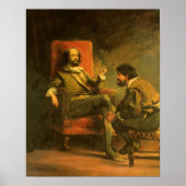Don Quixote en Sancho Panza Poster (Voorkant)
