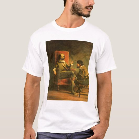Don Quixote en Sancho Panza T-shirt (Voorkant)
