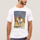 "Don Quixote en Sancho Panza" T-shirt (Voorkant)