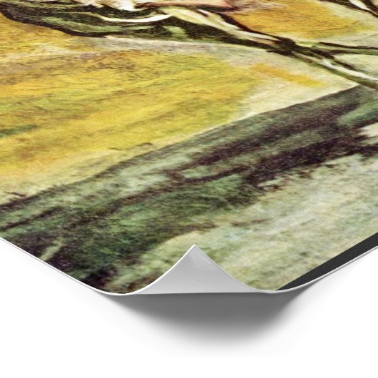 Don Quixote en Sancho Panza van Daumier Honoré (BE Poster (Hoek)