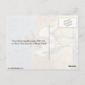 Don Quixote en Sancho Panza van Honore Daumier Briefkaart (Achterkant)