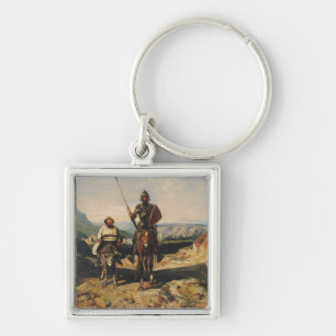 Don Quixote en Sancho Sleutelhanger