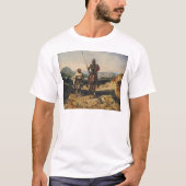 Don Quixote en Sancho T-shirt (Voorkant)
