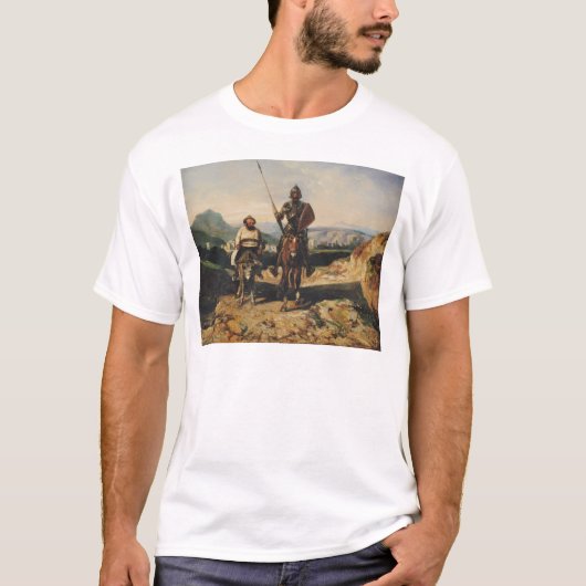 Don Quixote en Sancho T-shirt (Voorkant)