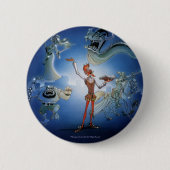 DON QUIXOTE FANTASY - Button chapa prendedor (Voorkant)
