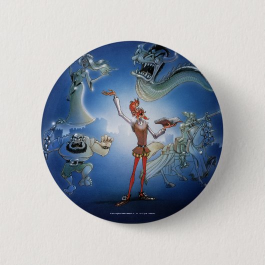 DON QUIXOTE FANTASY - Button chapa prendedor (Voorkant)