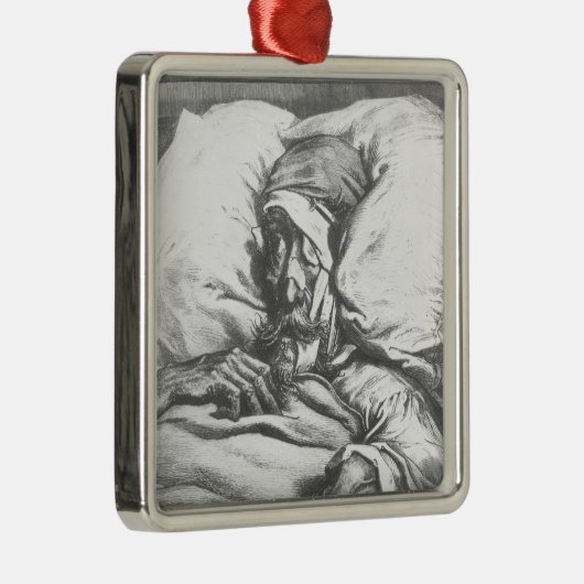 Don Quixote gewond Metalen Ornament (Rechts)