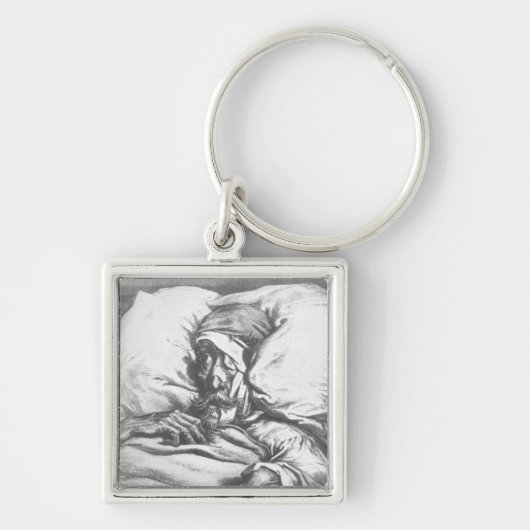 Don Quixote gewond Sleutelhanger (Voorkant)