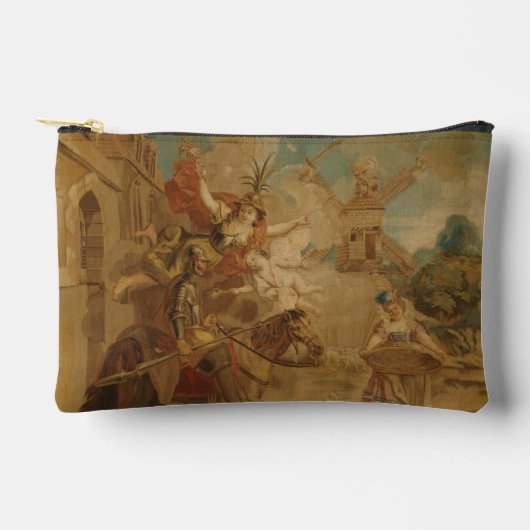 Don Quixote Guided by Folly, 18th century tapestry Etui (Voorkant)