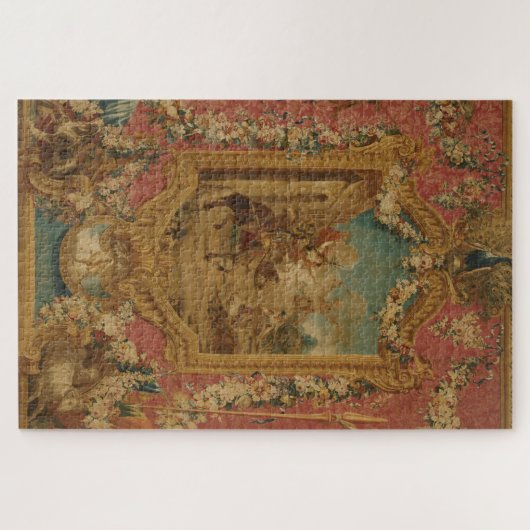 Don Quixote Guided by Folly, 18th century tapestry Legpuzzel (Horizontaal)