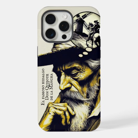 Don Quixote iPhone Hoesje (Achterkant)
