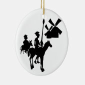 Don Quixote Keramisch Ornament (Rechts)