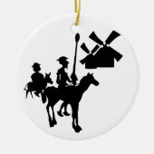 Don Quixote Keramisch Ornament (Voorkant)