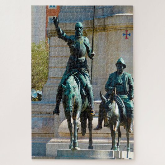 Don Quixote Madrid. Legpuzzel (Verticaal)