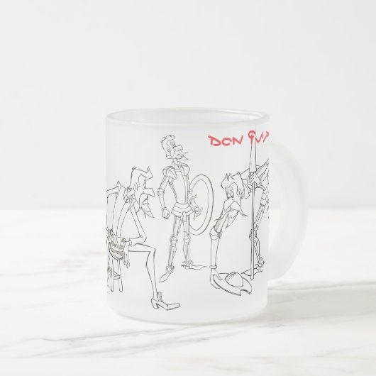 DON QUIXOTE - Mok - Taza (Voorkant rechts)