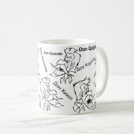 DON QUIXOTE - Mok taza (Voorkant rechts)