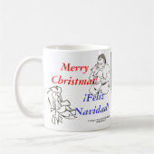DON QUIXOTE - Navidad / Kerstmis! Mok Taza (Links)