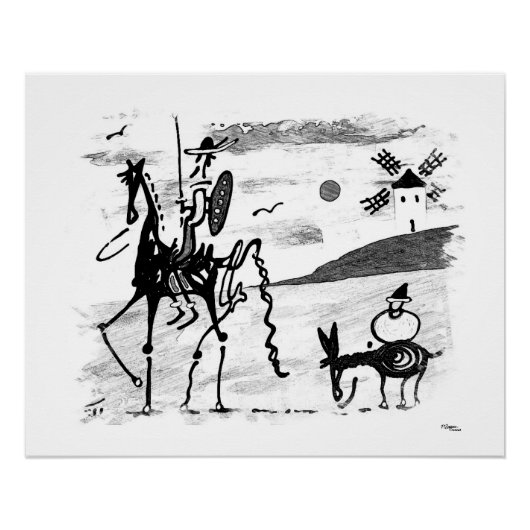 Don Quixote Perfect Poster (Voorkant)