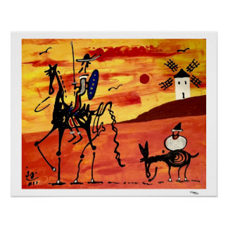 Don Quixote Perfect Poster