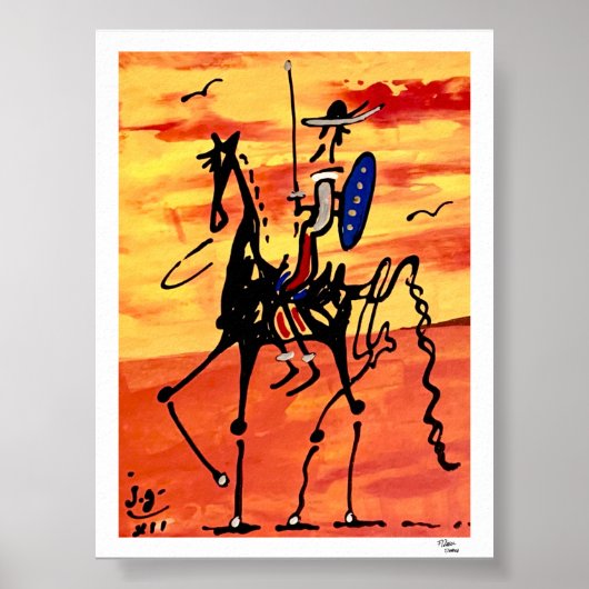 Don Quixote Poster (Voorkant)