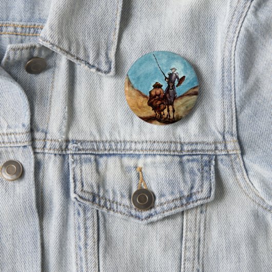 Don Quixote Ronde Button 5,7 Cm (In situ)