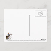 Don Quixote routekaart - Cervantes Briefkaart (Achterkant)