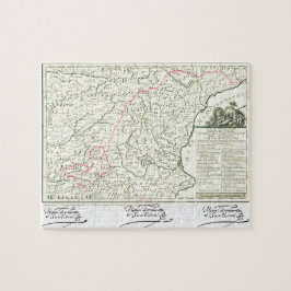 Don Quixote routekaart - Cervantes signatuur Legpuzzel