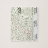 Don Quixote routekaart - Cervantes signatuur Legpuzzel (Verticaal)