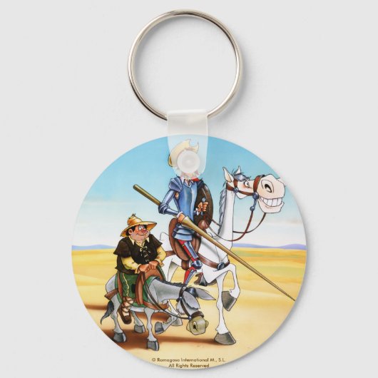 DON QUIXOTE & SANCHO SLEUTELHANGER - IVth. Centena (Voorkant)