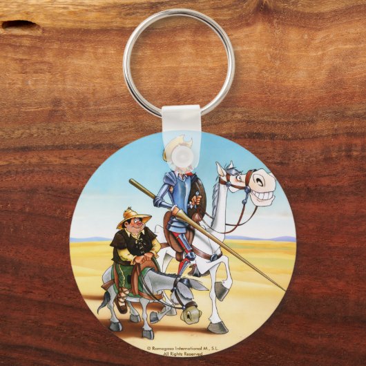 DON QUIXOTE & SANCHO SLEUTELHANGER - IVth. Centena (Voorkant)