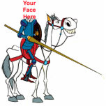 DON QUIXOTE Sjabloon Staand Fotobeeldje<br><div class="desc">Dit is een afbeelding van de sjabloon. Dit betekent dat je de "jouw gezicht hier" afbeeldingen kunt vervangen door je eigen, en ze kunt aanpassen, zodat ze passen in het ontwerp. Je kunt je bericht ook aanpassen. Gelieve te overwegen transparante afbeeldingen in PNG-formaat te gebruiken zodat de koppen niet "omlijst"...</div>