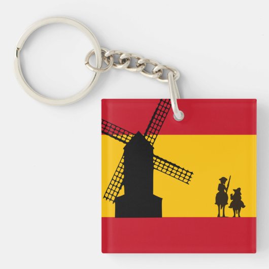 Don Quixote Sleutelhanger (Voorkant)