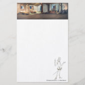 DON QUIXOTE Stationery - 400 jaar - Papel de carta Briefpapier (Voorkant)