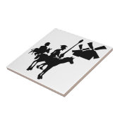 Don Quixote Tegeltje (Zijkant)
