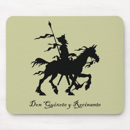 Don Quixote y Rocinante Muismat (Voorkant)